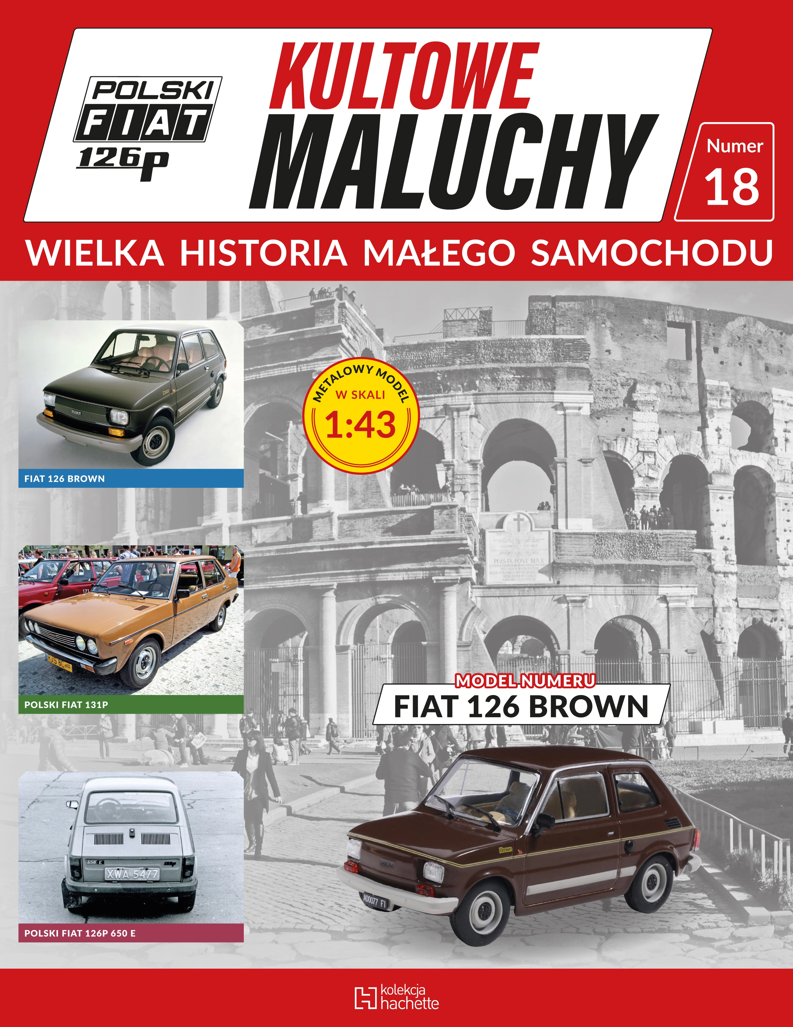 Nr 18 . FIAT 126 BROWN