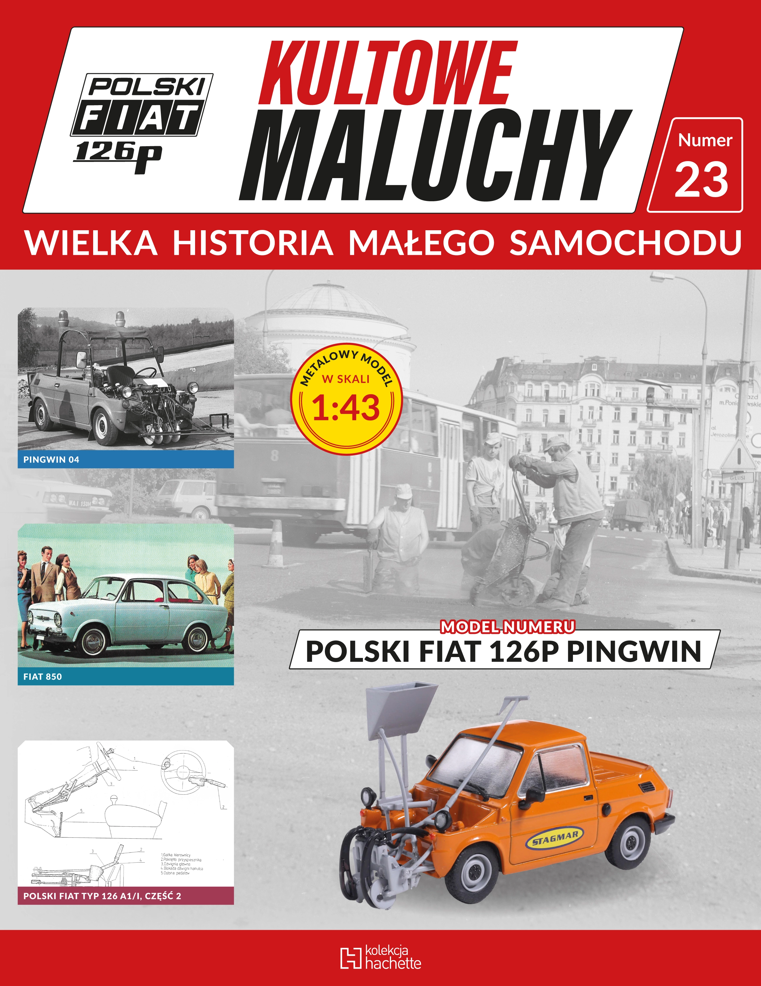 Nr 23 . POLSKI FIAT 126P PINGWIN