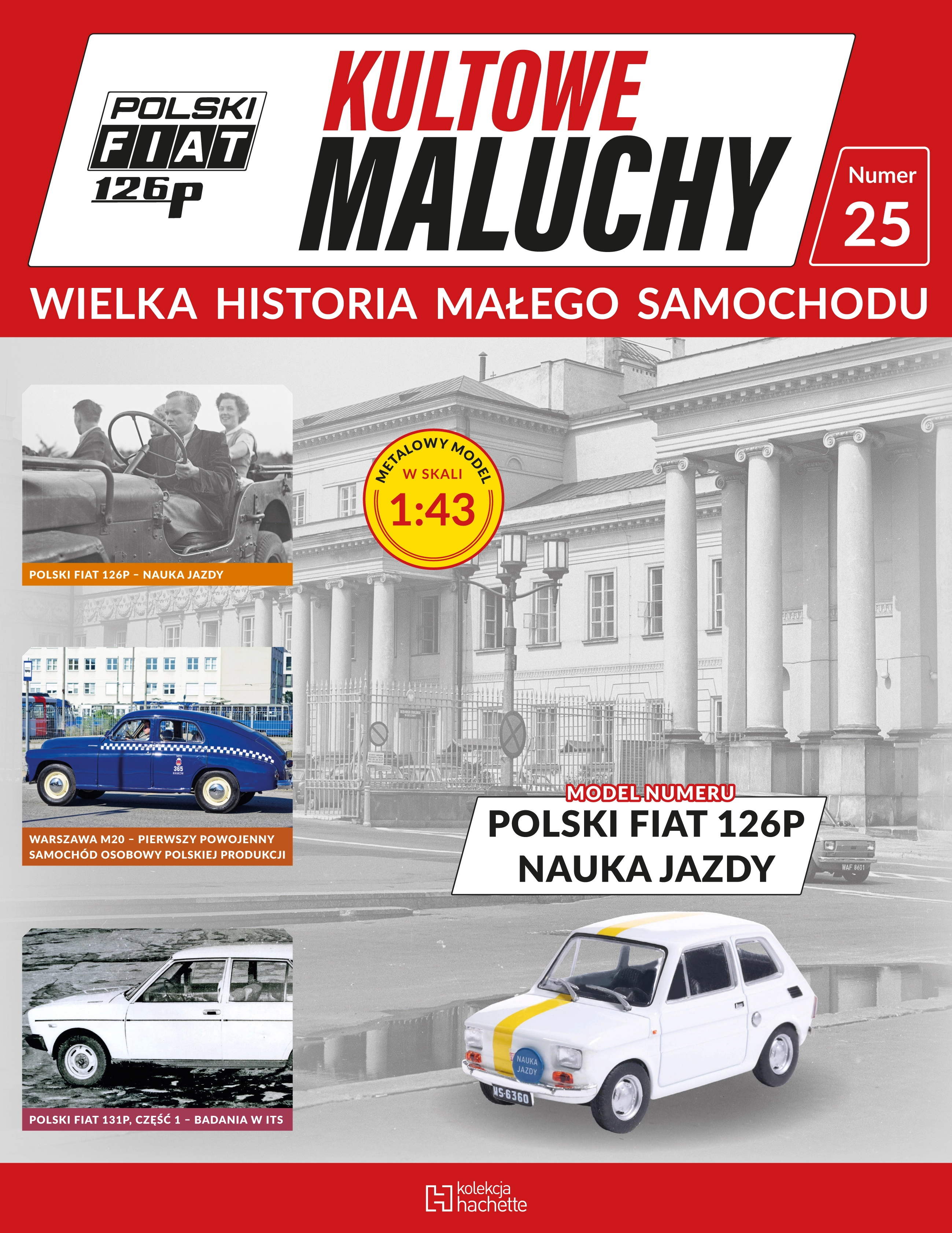 Nr 25 . POLSKI FIAT 126P NAUKA JAZDY Issue -
